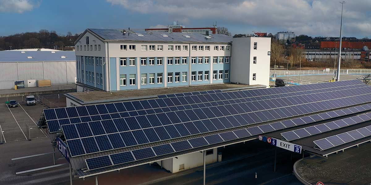 Photovoltaik - PORT OF KIEL