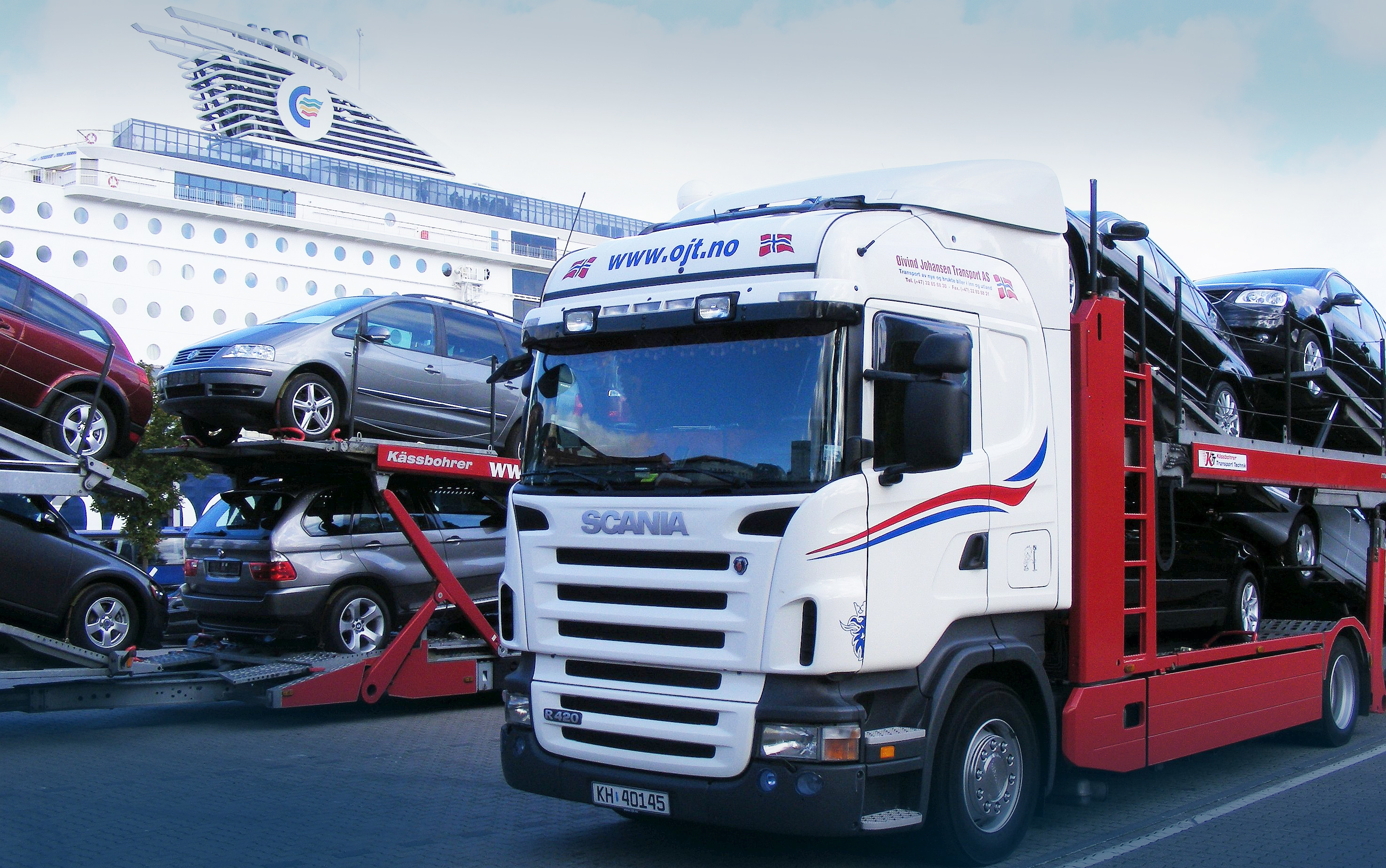 Routing of trucks / Foto: PORT OF KIEL